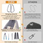 BEAUTYZOO Dog Grooming Hammock for Small Dogs/Cats, Nail Trim Restraint, XS | Dog Hanging Harness for Nail Trim, Adjustable Hook & Loop,Soft Neck Support/Dual Safety Straps for Stress-Free Grooming,Beige