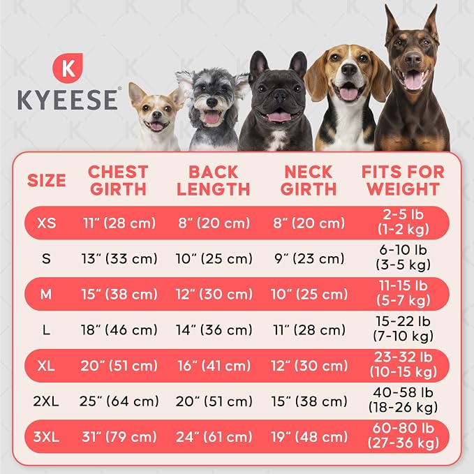 KYEESE UV Protection Dog Shirt, UPF 50+ Cooling Summer Jumpsuit for Small Medium Dogs, Breathable Reflective Shedding Control Dog Sun Shirts, Quick-Dry Dogs Onesie Pet Clothes, Pink, XL