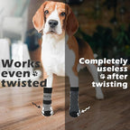 EXPAWLORER 6PCS Anti-Slip Dog Socks to Prevent Licking Paws,Dog Shoes for Hot Pavement,Best Paw Protector Traction Control on Hardwood Floor,Dog Booties for Puppy Small Medium Large Senior Dogs