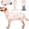 Kuoser Recovery Suit for Dogs Cats, Soft Dog Surgery Suit Female Male Spay | Professional Dog Onesie for Surgery, Substitute E-Collar & Cone, Prevent Licking Dog surgical suit Pet Neuter Suit