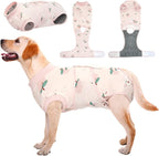 Kuoser Recovery Suit for Dogs Cats, Soft Dog Surgery Suit Female Male Spay | Professional Dog Onesie for Surgery, Substitute E-Collar & Cone, Prevent Licking Dog surgical suit Pet Neuter Suit