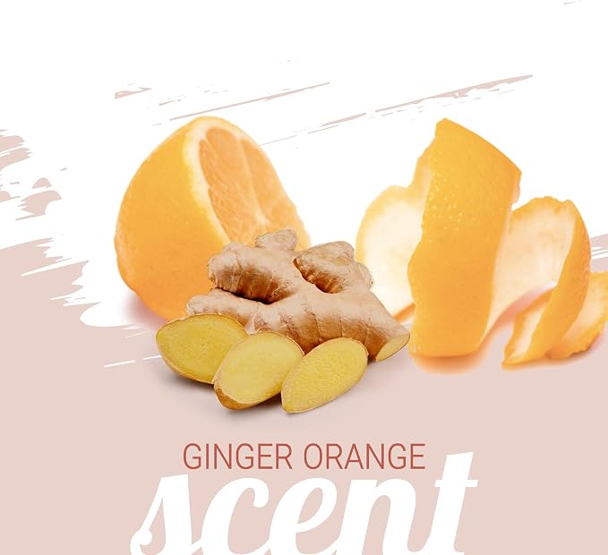 Green Groom Ginger Orange Aromatherapy Calming Dog Shampoo, 1 Gallon | 32:1 Concentrate, Essential Oils Calm and Relieve Tension, Coconut Oil, Boosts Volume, Pet Grooming Wash, Groomer Grade