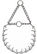 Herm Sprenger Chrome Plated Prong Dog Collar Ultra-Plus Pet Pinch Collar with Two O-Rings No-Pull Collar for Dogs Anti Pull Training Collar Made in Germany (20in x 3mm)