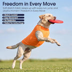 IECOii 2 Pack Dog Surgery Recovery Shirt Sleeveless Lightweight Dog Tshirt | T-Shirts with Stretch Fit,Gentle on Sensitive Skin,Anti-licking for Hot Spots,Shedding Control Tee,For Small to Giant Dogs