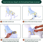 Kuoser Recovery Suit for Dogs Cats, Soft Dog Surgery Suit Female Male Spay | Professional Dog Onesie for Surgery, Substitute E-Collar & Cone, Prevent Licking Dog surgical suit Pet Neuter Suit