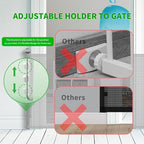 Retractable Baby Gate, Mesh Baby Gate or Mesh Dog Gate, 33" Tall, Extends up to 71" Wide, Child Safety Gate for Doorways, Stairs, Hallways, Indoor/Outdoor(Grey, 86cmx180cm)
