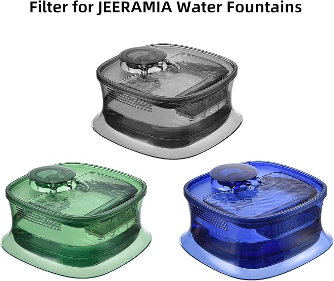 Cat Water Fountain Replacement Filters 8 Pcs