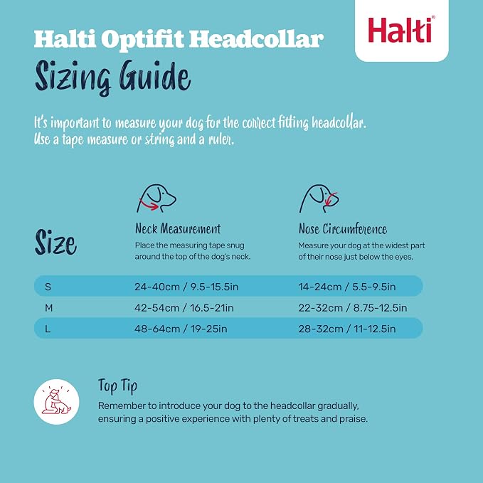 Halti Optifit Headcollar - Stop Your Dog Pulling on the Leash. Adjustable, Reflective and Lightweight, with Padded Nose Band. Dog Training Anti-Pull Collar for Small Dogs (Size Small) | Stop Your Dog Pulling on the Leash | Professional Anti-Pull Traini...