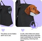 Ownpets Large Pet Carrier for Dogs Cats, 18-20lbs, Hands-Free Purse Bag | extra large, storage pockets, travel vet shopping, medium pets
