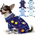 Bienbee Dog Pajamas, 4 Pack Adjustable Onesies for Small to Large Dogs XS | Dog Shedding Suit with Soft Fabric, Breathable & Stretchy, and Adjustable Back Length for Sleeping Lounging and Daily Use