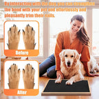 120 Grit Pet Nail Self Adhesive Replacement Emery Paper, 10in*13ft, Black | Fits Most Dog Scratch Pad DIY on the Places Where Pets Like to Scratch Alternatives to Cat and Dog Nail Clippers