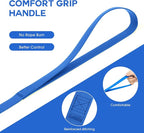 Wolfone Waterproof Dog Leash 10FT Long Line Training Leash for Dogs | Long Line Dog Leash Durable PVC coated leash with waterproof surface easy clean design for recall and outdoor walks