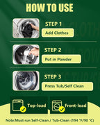 Pet Hair & Stain Remover for Laundry, Upgraded Higher Hair Dissolution | Removes Dog & Cat Hair, Odor & Residue, All-in-1 Stain Detergent for Clothes, 6-Month Supply, Septic Safe