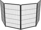 FXW Homeplus Indoor Dog Playpen, 40" H, 4 Panels, for Medium & Large Dogs | Stress-free play, Heavy-duty, Semi-open design, Easy setup, Threshold-free gate, Expandable, Patented