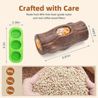 Dog Toys for Aggressive Chewers, Interactive Indestructible Dog Toys to Keep Them Busy, Durable Dog Frozen Treat Toy for Large & Medium Dogs, Reduces Anxiety & Extends Playtime, Brown
