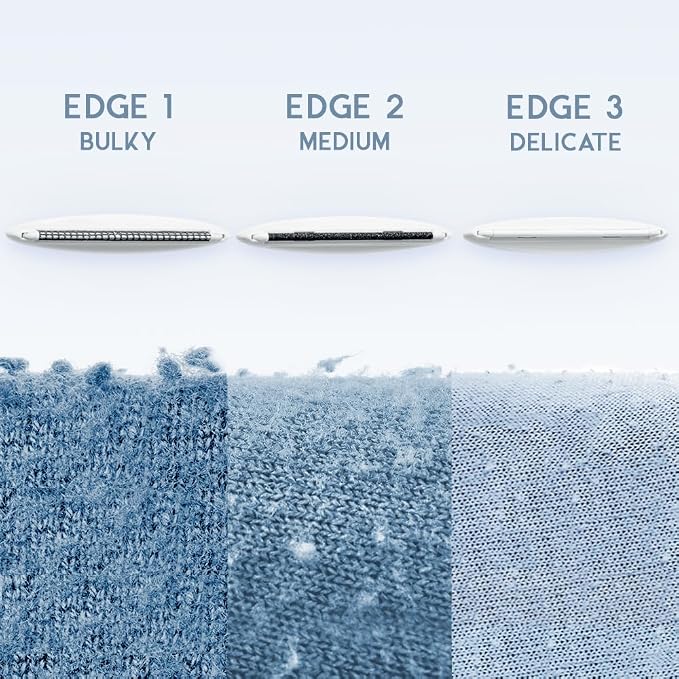Battery-Free Fabric Shaver & Lint Brush | Ultimate Fuzz Remover Sweater Comb | Lint Remover and Depiller for Clothing & Furniture (Burnt Orange)