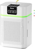 VEWIOR Air Purifier for Home Large Room Bedroom up to 1800 Ft² | Air Cleaner with PM2.5 Monitor, Air Quality Light, Essential Oil Diffuser, Sleep Mode for Pet Dander Wildfire Smoke Odor Dust