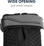 Ruffwear, Grip Trex Dog Shoes, Non-Slip Boots for Hot Pavement & Snow, Weatherproof Paw Protection with Breathable Mesh, Rugged Sole for Hiking, Obsidian Black, 2.00"