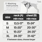 TUG Grab Dog Harness with Built-in Magnetic Traffic Leash (Small/Black) | Padded Magnetic Traffic Handle | Front & Rear Leash Clips | 4-Point Adjustable Fit | Durable Nylon | Aids No-Pull Training