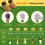 Dog Shoes for Hot Pavement - Comfortable Paw Protection for Medium & Large Dogs, Adjustable Strap & Non-Slip, Easy-Clean, Outdoor Sports Boots, Dog Booties for Summer Rain (Orange, M)