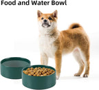 Havniva Ceramic Dog Bowls, 7.3” Dog Food and Water Bowl, Pet Feeding Bowl | Dog Food Bowl for Medium Dogs, Food-Grade Ceramic, Dog Water Bowl with Non-Slip Rubber Base, Large Capacity, Dishwasher Safe
