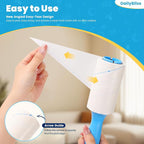 Extra Sticky Lint Roller for Pet Hair, 300 Sheets with 3 Handles | Easy Spiral Tear Lint Rollers,Lint Remover for Clothes, Dog and Cat Hair Remover with Ergonomic Handle