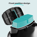 FOFNON Cat Water Fountain Filters: 12 Cat Fountain Filter - ONLY for Battery Operated Cat Water Fountain - 6 Pieces of Filters + 6 Pieces Sponges of Cat Fountain Cordless