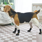 SCENEREAL Anti Slip Dog Socks to Prevent Licking Paws for Hardwood Floors | Double Sides Dog Shoes Boots & Paw Protectors for Hot/Cold Pavement, Dog Grippy Booties for Small Medium Large Senior Dogs