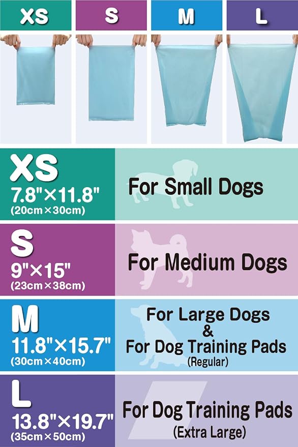 BOS Amazing Odor Sealing Dog Poop Bags - Durable, Unscented [Size: L, Color: Light Blue] (60 Count, Pack of 1) (60 Bags)