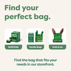 Earth Rated Dog Poop Bags on Refill Rolls, 270 Bags, Unscented | Guaranteed Leak Proof and Extra Thick Waste Bag Refill Rolls