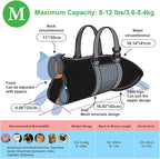 Cinf Cat Restraint Grooming Bag, Anti-Scratch Tool for Nail Trimming | Safe grooming restraint bag controls cat movement for bathing, nail trimming, injections and veterinary examinations