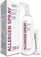Allergy Asthma Clean Allergen Spray, Pet, Dust Allergies & More 64oz Total | Bottle Plus One Refill, Backed by Science, Fragrance Free, Pet Friendly, Air & Surface