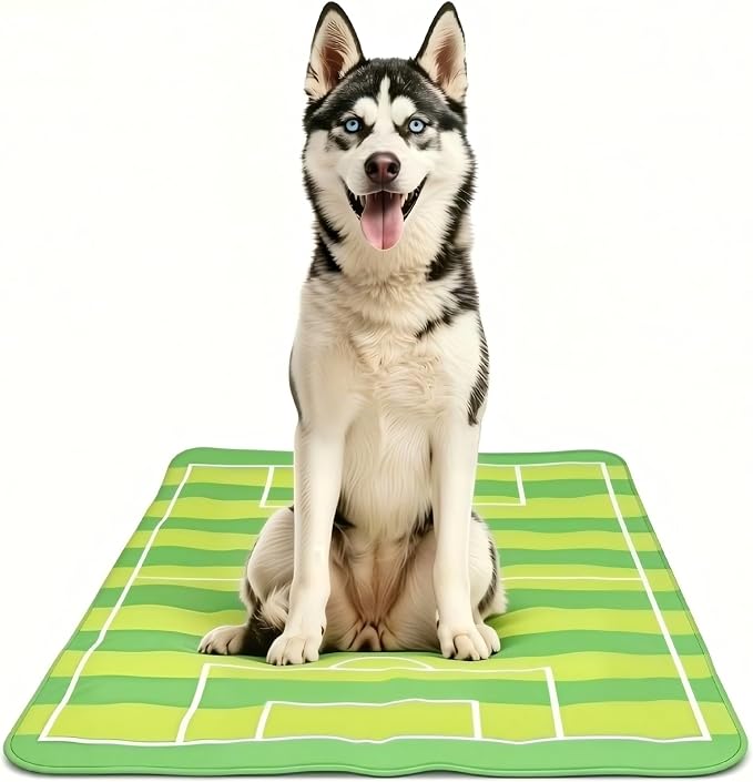 FIFA Dog Cooling Mat, Cooling Blanket for Dogs,Washable, M | Official FIFA 2026, non-slip foldable, 35.4x23.6in, for dogs cats, M