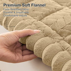Smiry Couch Cover for Dogs, Non Slip Fuzzy Pet Sofa Covers Washable | Sofa Slipcovers for 3 Cushion Couch, Soft Thick Furniture Protector for Cats Dogs, Against Fur, Dirt, Scratch (43"x82.7")