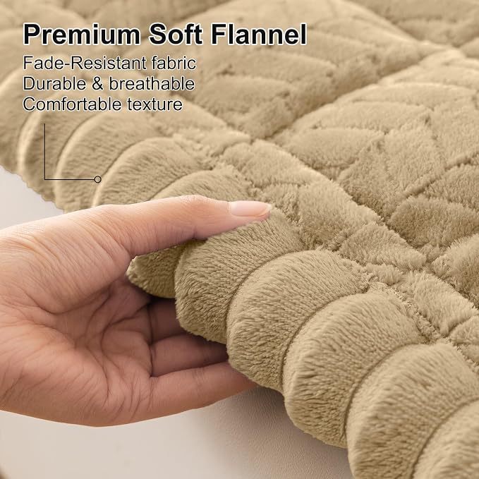 Smiry Couch Cover for Dogs, Non Slip Fuzzy Pet Sofa Covers Washable | Sofa Slipcovers for Sectional Couch, Soft Thick Furniture Protector for Cats Dogs, Against Fur, Dirt, Scratch (43"x63")