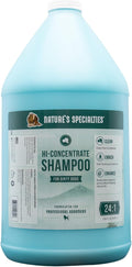 Nature's Specialties High Concentrate Ultra Concentrated Dog Shampoo for Pets, Makes up to 16 Gallons, Natural Choice of Professional Groomers, Leaves Your Pet with a Shiny Coat, Made in USA, 1 gal