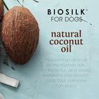 BioSilk for Dogs Silk Therapy Shampoo with Natural Coconut Oil, Moisturizing Dog Shampoo, Sulfate and Paraben Free, pH Balanced Specifically for Dogs, Made in USA, 12 Fl Oz - 2 Pack