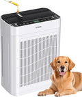 Purifier for Home Large Room Bedroom with HEPA Washable Pre-Filter | Up to 3000 Sq Ft Coverage, Dual-Sided Air Intake, PM2.5 Sensor, Quiet Sleep Mode, Removes Smoke, Dust, Pet Dander & Allergens