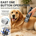 4-in-1 Dog Grooming Kit, Dog Clippers for Grooming Heavy Thick Coats | Low Noise Cordless Dog Hair Trimmer & Shaver with Paw Trimmer, Full Body & Paw Grooming Set for Small Large Dogs Cats