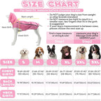 Pink Dog Raincoat with Reflective Strip Hoodie, Waterproof Poncho，S | Reflective Safety Trim, Waterproof & Breathable, Adjustable Hood, Leash-Friendly Access Hole, Easy On & Off Design