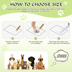 Dog Shoes for Large Dogs, 360°Anti Slip Medium Dog Boots & Paw Protectors Winter Snowy, Waterproof 4Pcs Dog Booties with Reflective Strips (Size 1: 1.57''x2.09''(W*L), Green)