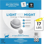Purina Tidy Cats LightWeight Instant Action, Odor control, Multi-Cat, Clumping, 99.9 Percent Dust Free Cat Litter - 17 lb. Box
