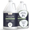 Smiling Paws Dogs & Cats Urine Enzyme Stain & Odor Remover, 1 Gallon | Professional Dog Urine Cleaner Solution, Pet Odor & Scent Eliminator, Remove Dog & Cat Urine, Feces & Vomit Stains