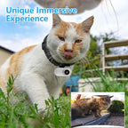 HD 1080P Cat POV Camera Collar with Video Record, Mini Small Sports Video Cameras, Body Cam Outdoor/Inoor No WiFi, Unique Pet Supplies Gift for pet Owners, Dog Moms, cat dads, Ideal Gift