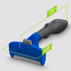FURminator Large Dog Undercoat deShedding Tool for Long Hair | Reduces Loose Hair From Shedding, Easy Clean-Up, For Dogs Over 50 lbs, Use Weekly, Ergonomic Handle For Comfort