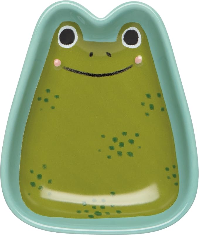 Jubilee Stoneware Pinch Bowls, Ribbit