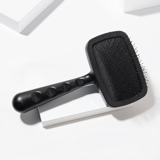 Tweezerman Slicker Brush for Pets-Grooming Brush with Coated Bristles