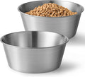 Heavy-Duty Stainless Steel Dog Bowl - Food Grade 304, Rustproof & BPA Free - Easy to Clean, Dishwasher Safe -Large (64oz, 8 Cups) Sizes for Dogs 80-110lbs
