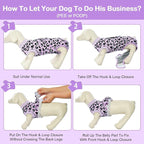 Kuoser Dog Recovery Suit After Surgery, Spay Neuter Surgical Suit for Dogs | Post Surgery Anti-Licking Dog Onesie Protects Wounds and Incisions, E-Collar & Cone Alternative Bodysuit for Female Male Dogs