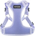 Voyager Step-in Flex Adjustable Dog Harness - Lavender, Large | 20 - 25" in Chest, Fully Adjustable, Reflective Bands, All Weather Breathable Air Mesh, Lightweight, Fast Drying